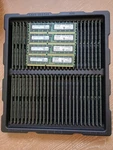 Lot Qty 54 Micron Crucial 16GB PC3-12800 DDR3-1600MHZ MT36KSF2G72PZ-1G6N1KE. Fixed Price $990.00.