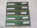 Lot Of Kingston 8GB 1RX8 PC4-2400R-UA1-11 Desktop Memory DDR4 Ram 854913-001. Fixed Price $124.99.