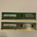 Samsung 4GB (2X 2GB) DDR3 Sdram Dimm PC3-10600U Server Memory M378B5773DHO-CH9. Fixed Price $10.00.