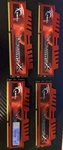G.skill Ripjaws Series 16GB (4 X 4GB) DDR3 1600 (PC3 12800) Desktop Memory Model. Fixed Price $40.00.