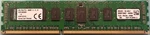 Kingston KVR13R9D8/8 8GB PC3-10600 DDR3-1333 Server Memory Module. Fixed Price $19.99.