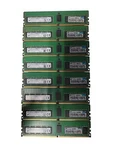 Lot Of 8X Micron 16GB 1RX4 PC4-2400T-RCB-11 Server Ram. Fixed Price $759.35.