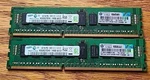 Samsung 8GB(2X4GB) DDR3- PC3L-10600R M393B5270DH0-YH9Q8. Fixed Price $11.99.
