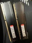 Kingston Fury Hyperx 16GB (2X8GB) PC3-14900 DDR3 Gaming! Ram Kit HX318C10FBK2/16. Fixed Price $49.90.