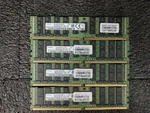 Lot Samsung 256GB 4X 64GB 4DRX4 PC4-2666V DDR4-21300 Ecc Reg Server Ram Memory. Fixed Price $898.00.