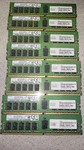 Samsung M393A2K40CB1-CRC4Q 16GB DDR4-2400 Rdimm PC4-19200T-R Single Rank X4 Mod. Fixed Price $40.00.