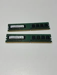 Samsung 512MB 1RX8 PC2 4200U-444-12-D3 Ram Memory M378T6553CZ3-CD5 (pair). Fixed Price $19.99.