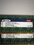 ACT8GHR72P8J1600S Actica Memory 8GB 2RX8 PC3-12800R DDR3. Fixed Price $15.00.