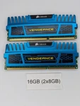 Corsair CMZ16GX3M2A1600C10B 16GB (2X8GB) 2RX8 PC3-12800 DDR3 Desktop Memory. Fixed Price $29.95.
