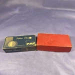 Vintage Pmc Poker Chips Set Original Blue Box, Red I4. Fixed Price $5.99.