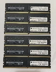 Micron 96GB Ram (6 X 16GB) DDR4 2933 Mhz - Apple Mac Pro 2019 7,1 Upgrade. Fixed Price $600.00.