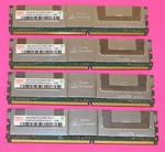 *lot Of 4* Hynix 1GB PC2-5300F Dimm's *used* HYMP512F72CP8D3-Y5 Ac-c. Fixed Price $14.99.