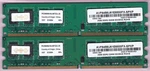 4GB 2X2GB PC2-6400 DDR2-800 Avant AVF6456U61E6800FX-SPXP Spectek Ram Memory Kit. Fixed Price $14.90.