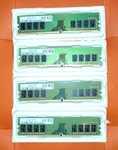 Samsung 32GB Kit (4X 8GB) PC4-2933Y Dimm DDR4 Non-ecc 288-PIN Desktop Memory Ram. Fixed Price $199.96.
