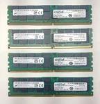 Lot Of Micron 32GB 4DRX4 PC4-2133P-LE0-10 MTA72ASS4G72LZ-2G1A1IG CZ111NT.PK. Fixed Price $680.00.