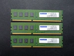 Avant 12GB 3X 4GB PC3-10600 1333-DDR3 Memory AVF6451U67F9333. Fixed Price $18.00.