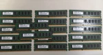 Lot Of 17 Elpida EBJ21EE8BAFA-AE-E 2GB 2RX8 PC3-8500E (DDR3-1066MHZ) Ecc Memory. Fixed Price $70.00.