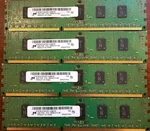 MT9JSF51272PZ-1G9E2HE Micron 4X 4GB PC3-14900R-13-13-A1 Server Memory Ram 1RX8. Fixed Price $75.00.