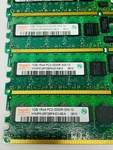 6X1GB Ibm 73P2870 39M508 Hynix PC2-3200 DDR2-400 Registered Sdram Memory. Fixed Price $12.00.