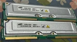 Samsung MR16R1628AF0-CM8 Rambus X 256MB=512MB PC800 800MHZ 40NS Ecc 184-PIN. Fixed Price $27.95.