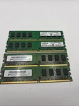 Crucial 2GB Dimm Mhz PC2-5300 DDR2 Sdram Memory (CT2CP12864AA667). Fixed Price $20.00.