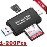 Card Reader Usb 2.0 Type Micro Tf Otg Smart Memory Adapter Laptop Computer Lot. Fixed Price $136.70.