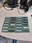 Lot Of 24 Samsung 16GB 2RX4 PC3L-12800R Reg Ecc Server Memory M393B2G70QH0 &BH0. Fixed Price $480.00.
