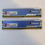 Kingston Ram KHX6400D2B1K2/4G Hyperx Blu 4GB Kit DDR2 800MHZ PC2-6400 Desktop. Fixed Price $16.99.