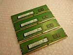 4X Lot ( 16GB ) Hynix HMA451R7MFR8N-TF Ram 4GB 1RX8 PC4-2133P Server Memory Dimm. Fixed Price $127.96.