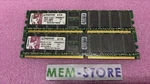 KVR400D8R3A/1G 2GB (2X1GB) Ddr 400MHZ PC3200 2RX8 Ecc Rdimm 184-PIN Memory Ram. Fixed Price $63.00.
