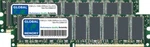 2GB (2 X 1GB) Ddr 266/333/400MHZ 184-PIN Ecc Udimm Server/workstation Ram Kit. Fixed Price $74.35.