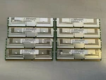Netlist 4GB PC2-5300F 2RX4 CL5 240-PIN (NMD517A21207) Dimms (lots Of 8). Fixed Price $30.95.