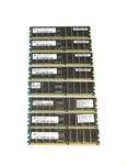 Qty 8 Sun 370-4939 512MB PC2100 DDR-266MHZ Memory X7403A. Fixed Price $59.00.