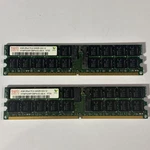 Hynix 4GB Kit 2X2GB PC2-3200R Ecc Reg DDR2 Server Ram HYMP525R72BP4-E3. Fixed Price $14.95.