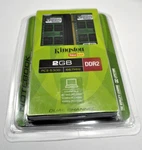 New Kingston 2GB DDR2 PC2-5300 667MHZ Notebook Memory Sticks Cards Dual Channel. Fixed Price $14.99.