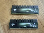 Patriot Series 4GB DDR3 1600MHZ Desktop Ram 2X2GB Tested. PGS34G1600ELK. Fixed Price $9.50.