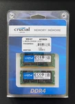 Crucial 32GB (2X16) DDR4 Laptop Ram 2133 Mhz So-dimm CL-15 2MODULE Kit. Fixed Price $120.00.