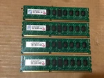 16GB (4X 4GB) * Transcend TS512MKR72V6N PC3-12800R DDR3-1600MHZ Ecc Reg Ram. Fixed Price $23.30.