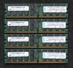 Micron 16GB (4 4GB) 2RX4 Premium Ecc Registered DDR2 PC2-3200R 400MHZ Memory. Fixed Price $58.95.