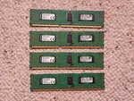 Kingston 16GB (4X4GB) DDR3-1600 Ecc Registered Ram KVR16R11S8K4/16 Workstation. Fixed Price $92.82.