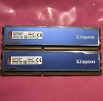 Kingston 8GB (4GBX2) PC3-12800 DDR3-1600 Desktop Ram Memory KHX1600C9D3B1K2/8GX. Fixed Price $16.00.