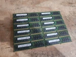 Lot Of 12 Samsung 32GB 2RX4 PC4-3200AA-RB2 M393A4K0DB3-CWEBY Ecc Server Ram. Fixed Price $3600.00.