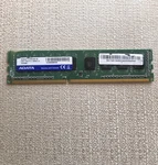 Adata 4GB 1RX8 PC3-12800U-11 AD64C1C0823E1B Memory Module (+heat Spreader). Fixed Price $16.00.