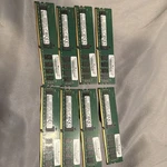 Samsung 128GB (8X16GB) DDR4-2666 Ecc Registered Dimm Server Ram M393A2K43BB1-CTD. Fixed Price $450.00.