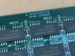 Sun, 16MB Memory, Mitsubishi MH1M144ATJ-8 Sparc 10 Test-pass. Fixed Price $20.00.