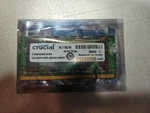 Crucial CT25664AC800.M16FE 2GB 200PIN DDR2 Sodimm PC2-6400 Laptop Memory Ram. Fixed Price $15.00.