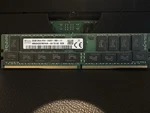 Sk Hynix 256GB (8X32GB) DDR4 PC4-2400T Ecc Dimm Server Memory HMA84GR7MFR4N-UH. Fixed Price $750.00.