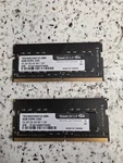 2X Teamgroup 8GB DDR4 So-dimm Ram TED48G3200C22-SBK CL22 1.2V. Fixed Price $50.00.