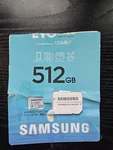 Samsung Evo Select (2021) 512GB Microsdxc Uhs-i Memory Card (with Adapter). Fixed Price $75.00.