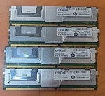 Micron Crucial 16GB (4X4GB) DDR2 CT51272AF667.I36F0D6. Fixed Price $28.20.